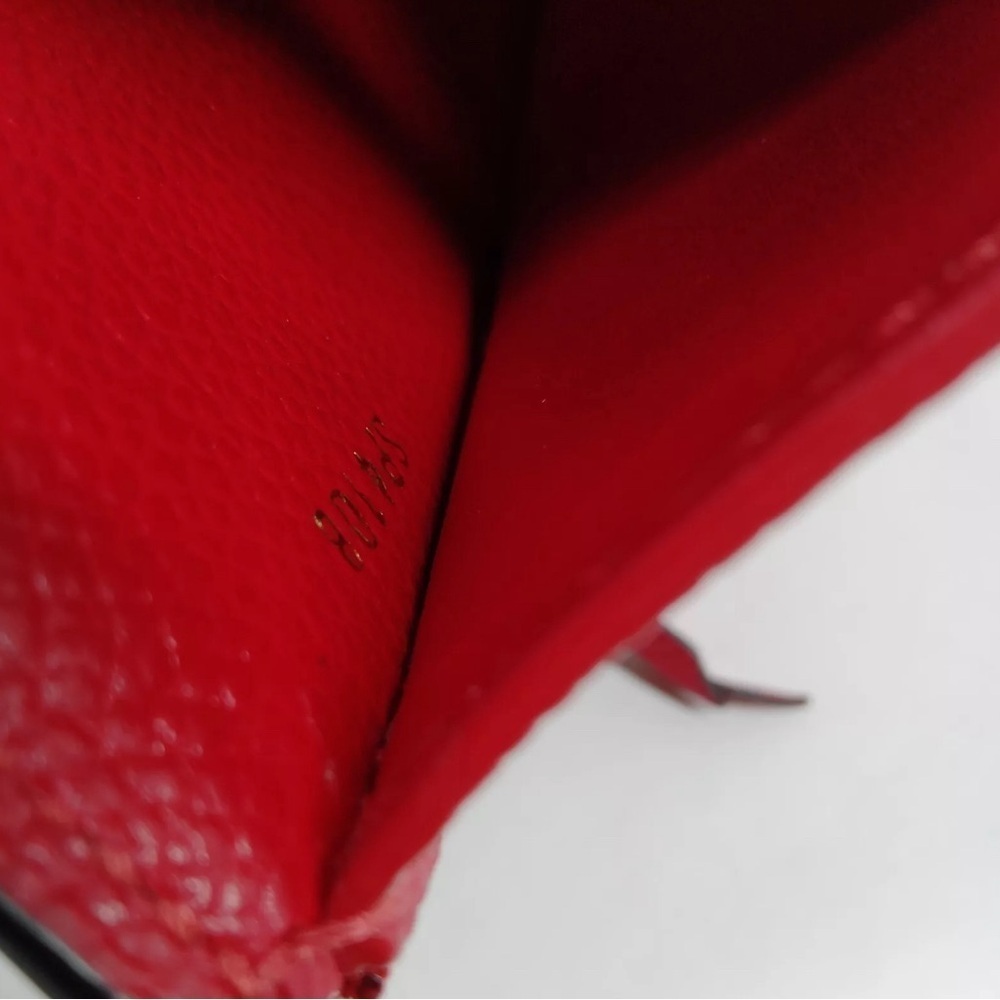 Louis Vuitton Victorine LV Wallet  Red Monogram Empreinte - Picture 4 of 9